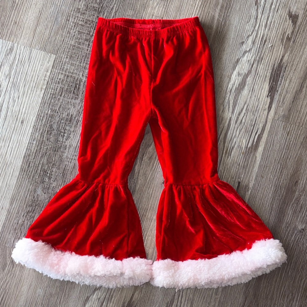 Red Velvet Kids Bell-Bottom Pants